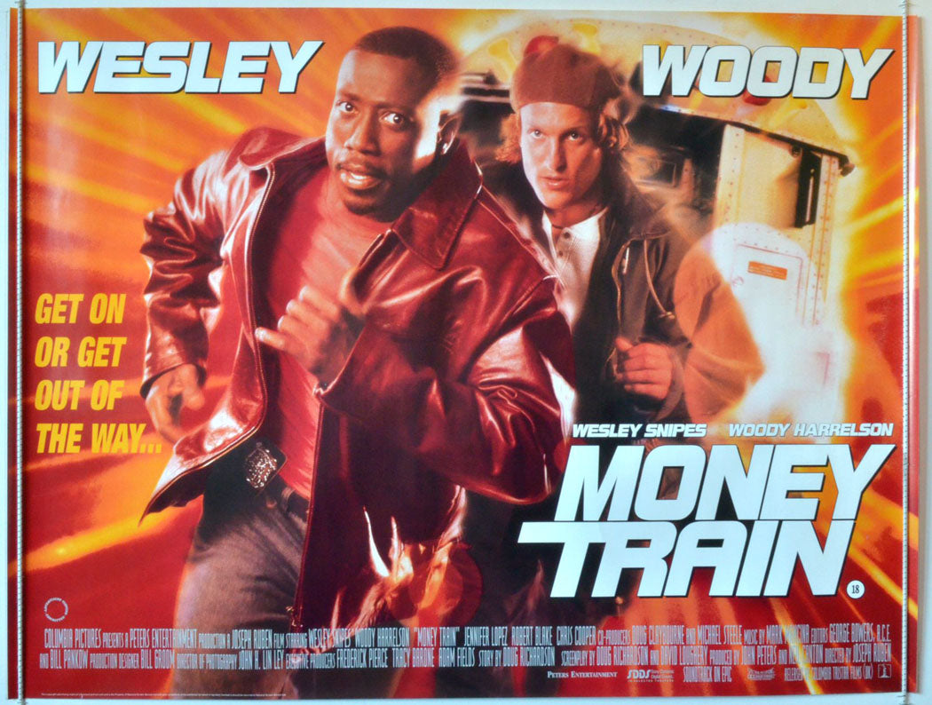 Money Train  Original British Quad Poster - Movie Poster