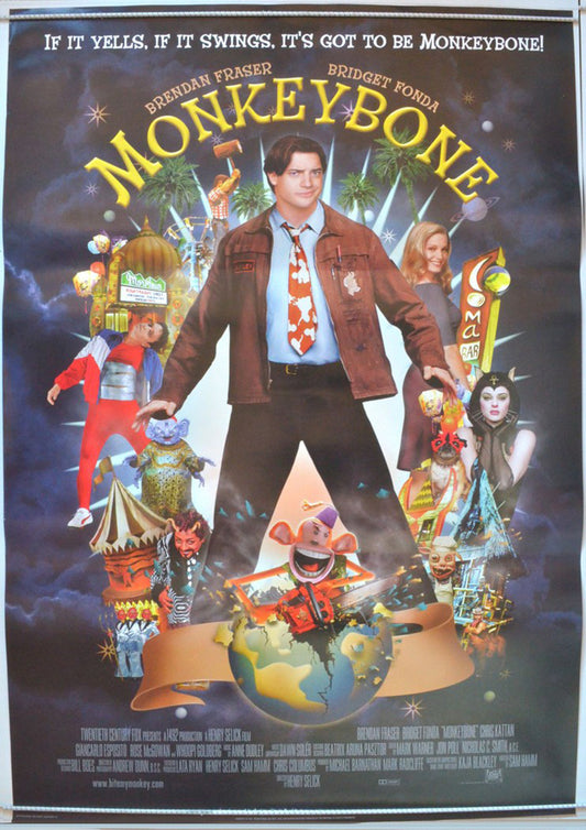 Monkeybone   Original One Sheet Poster - Movie Poster