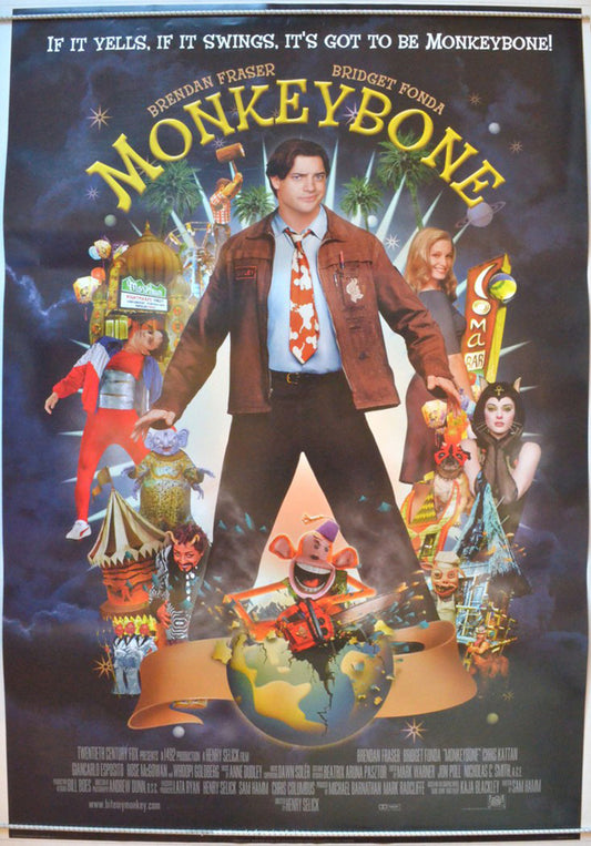 Monkeybone   Original One Sheet Poster - Movie Poster