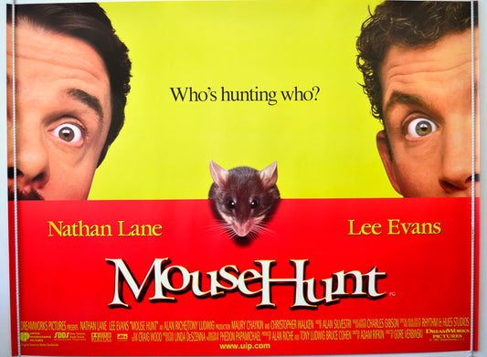 Mousehunt   Original British Quad Poster - Movie Poster