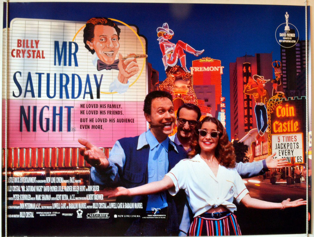 Mr Saturday Night  Original British Quad Poster - Movie Poster