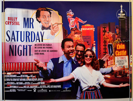 Mr Saturday Night Original British Quad Poster - Movie Poster