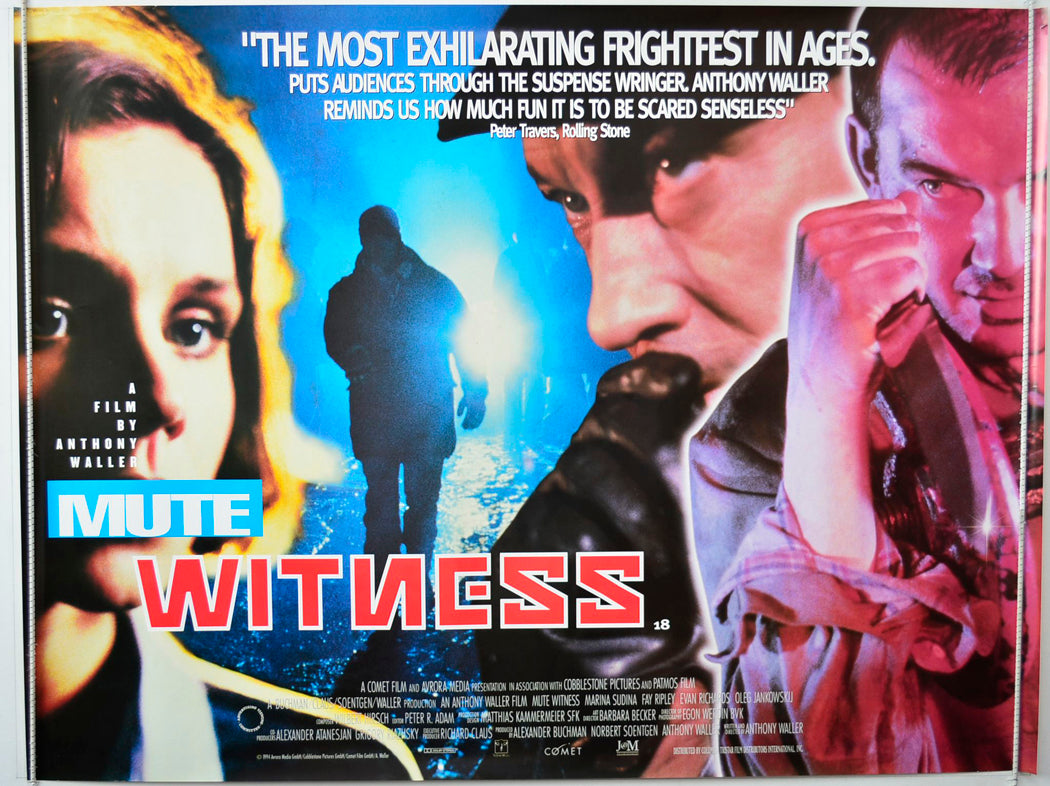 Mute Witness Original British Quad Poster - Movie Poster