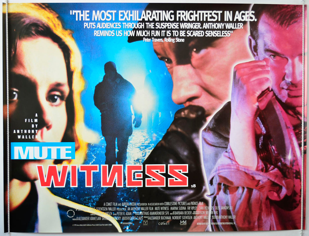 Mute Witness Original British Quad Poster - Movie Poster