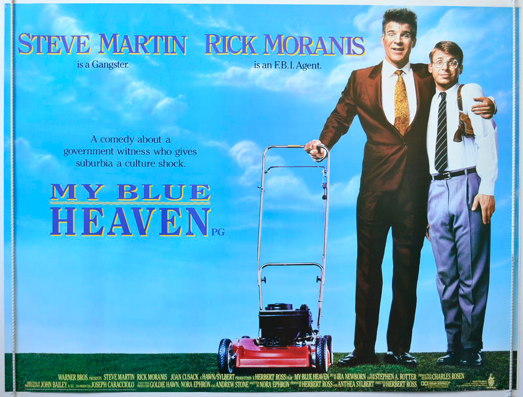 My Blue Heaven Original British Quad Poster Movie Poster Pastposters my blue heaven original british quad poster movie poster pastposters