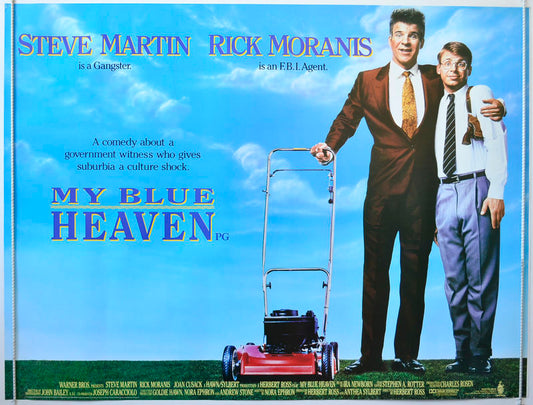 My Blue Heaven   Original British Quad Poster - Movie Poster