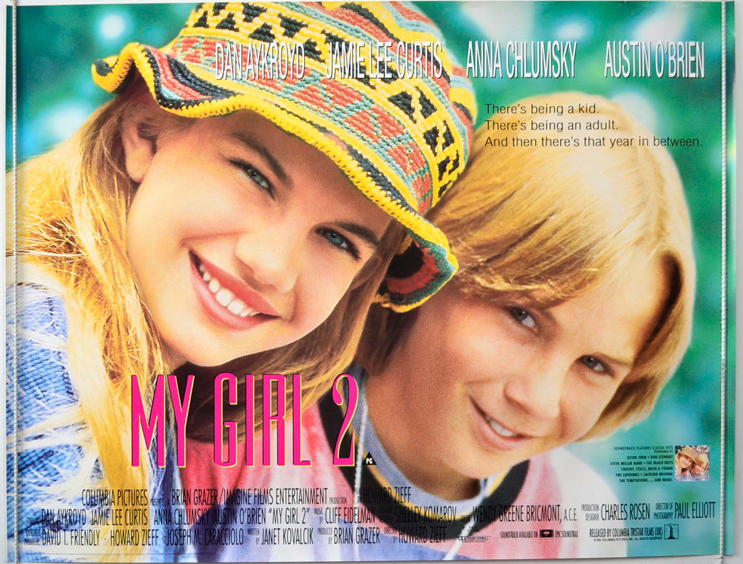 My Girl 2   Original British Quad Poster - Movie Poster