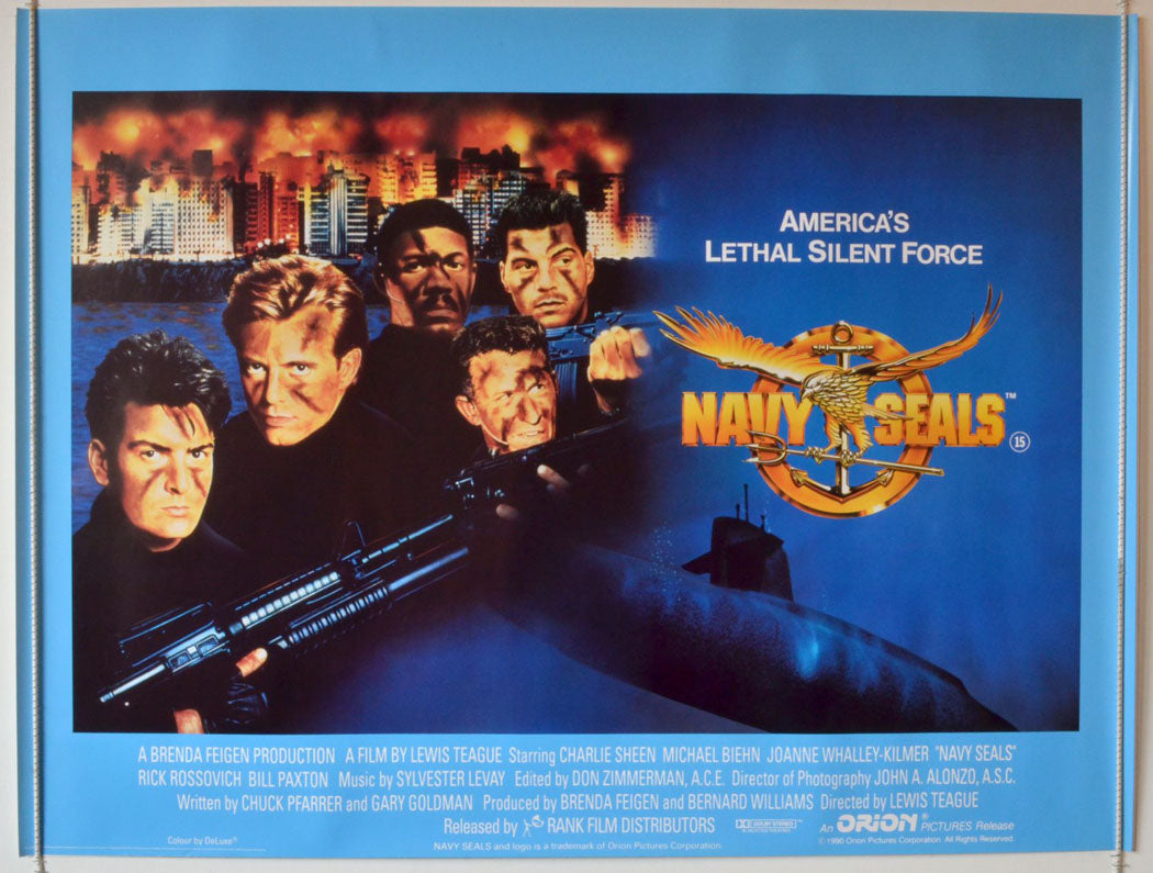 Navy Seals  Original British Quad Poster - Movie Poster