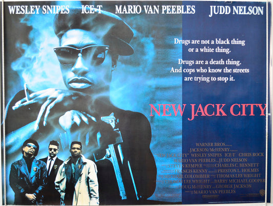 New Jack City   Original British Quad Poster - Movie Poster