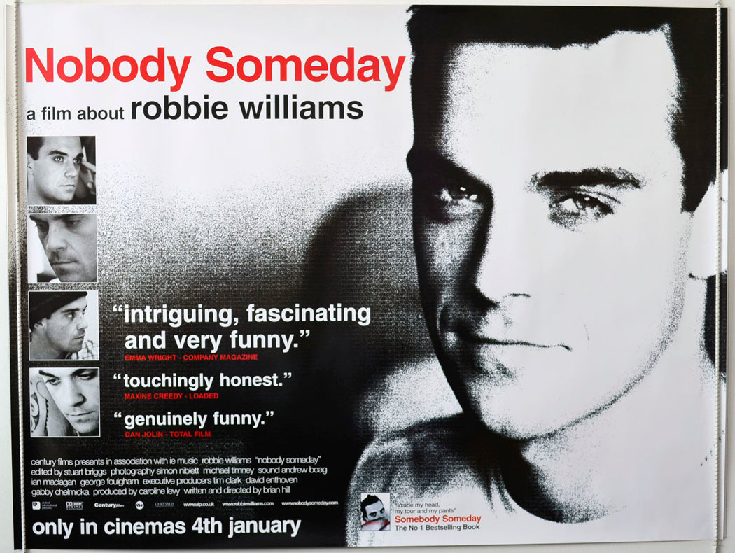 Nobody Someday Original British Quad Poster - Movie Poster