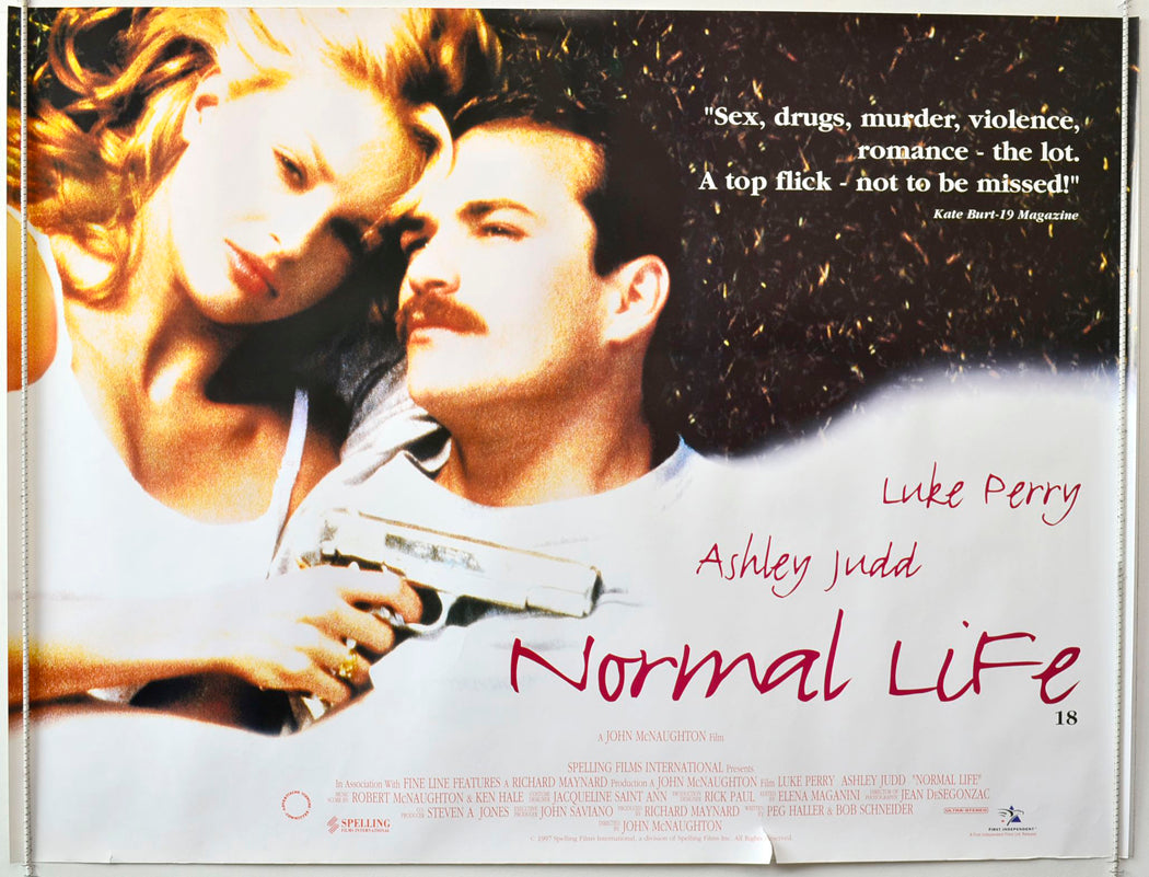 Normal Life Original British Quad Poster - Movie Poster