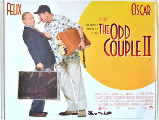 The Odd Couple II   Original Quad Movie Poster  