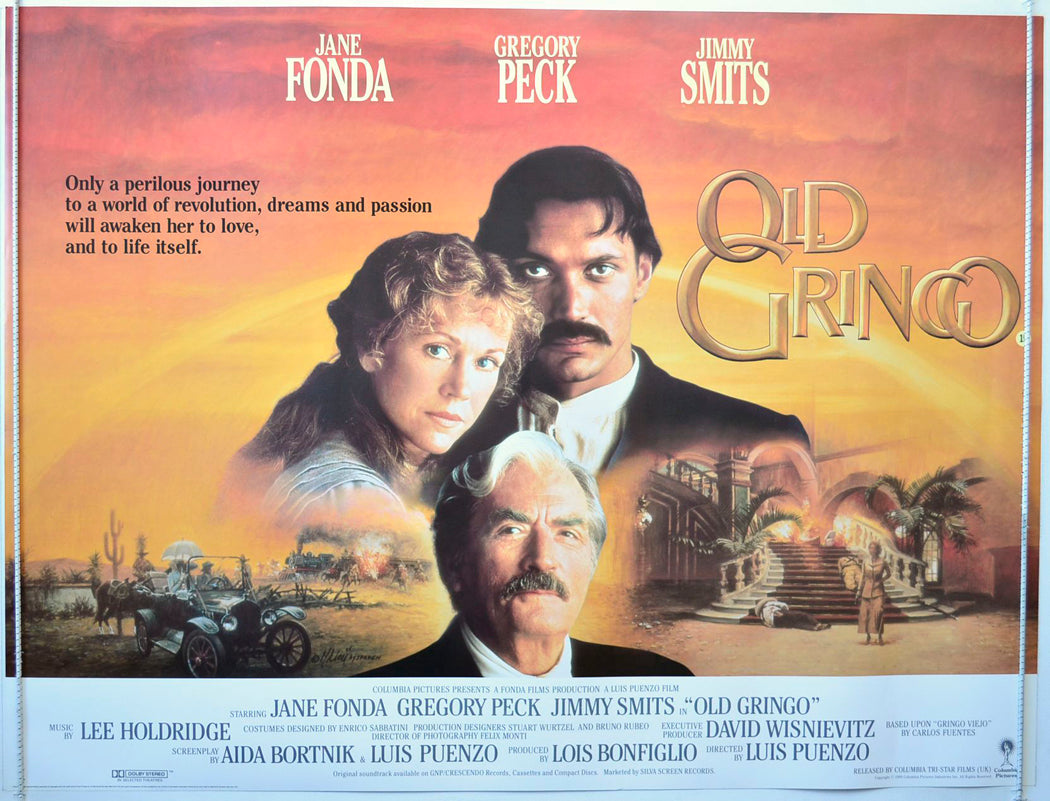 Old Gringo   Original British Quad Poster - Movie Poster