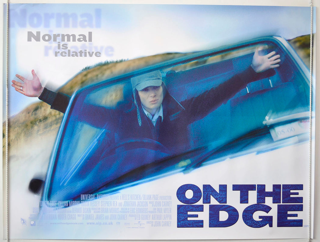 On The Edge Original British Quad Poster - Movie Poster