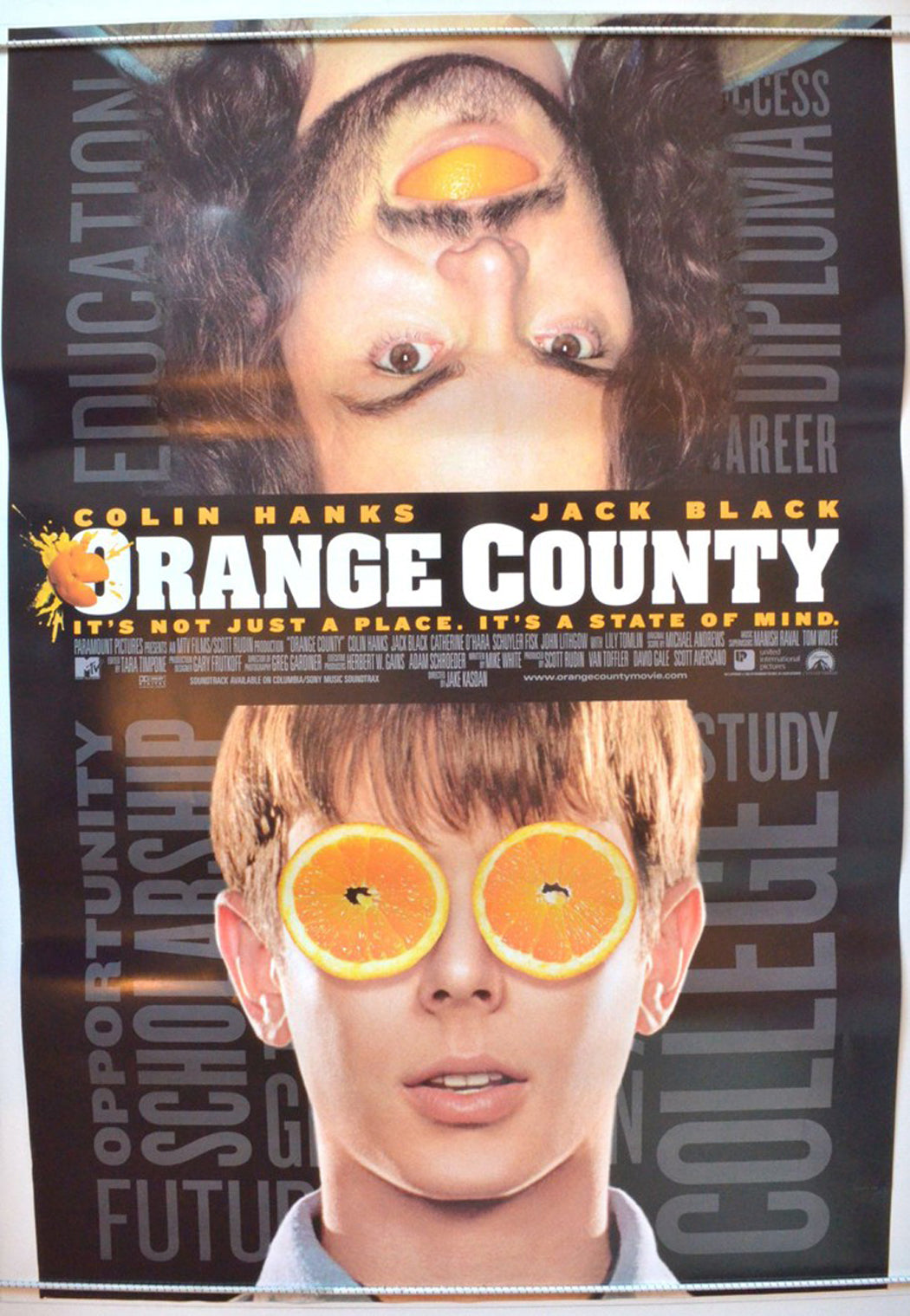 Orange County   Original One Sheet Poster - Movie Poster