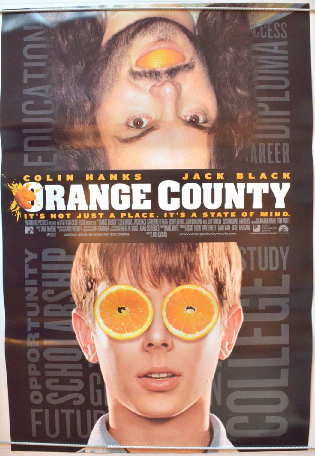 “Orange County” Original One Sheet Poster - Movie Poster – pastposters