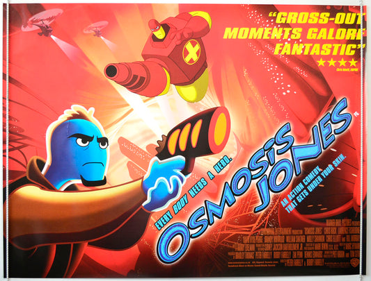 Osmosis Jones Original British Quad Poster - Movie Poster