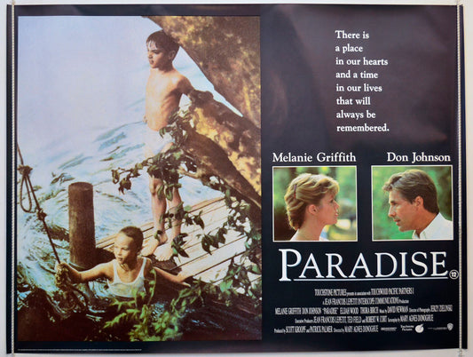 Paradise Original British Quad Poster - Movie Poster