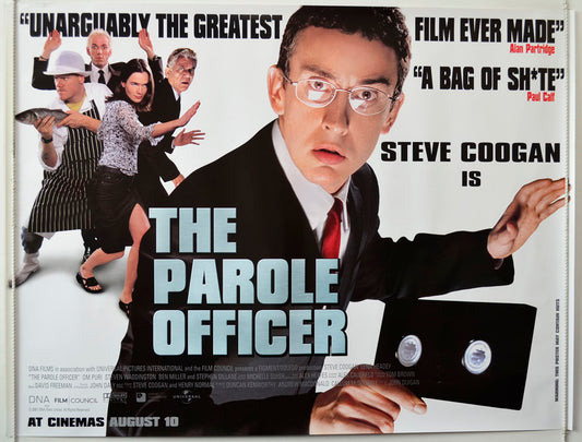 The Parole Officer Original British Quad Poster - Movie Poster