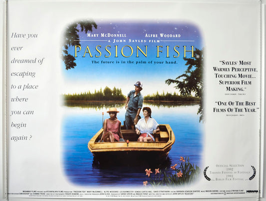 Passion Fish   Original British Quad Poster - Movie Poster