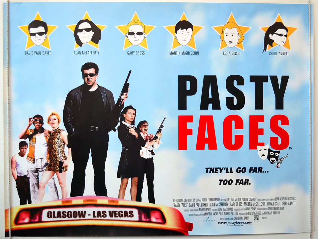 Pasty Faces Original British Quad Poster - Movie Poster