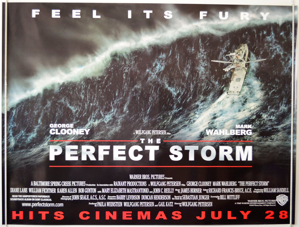 The Perfect Storm Original British Quad Poster - Movie Poster