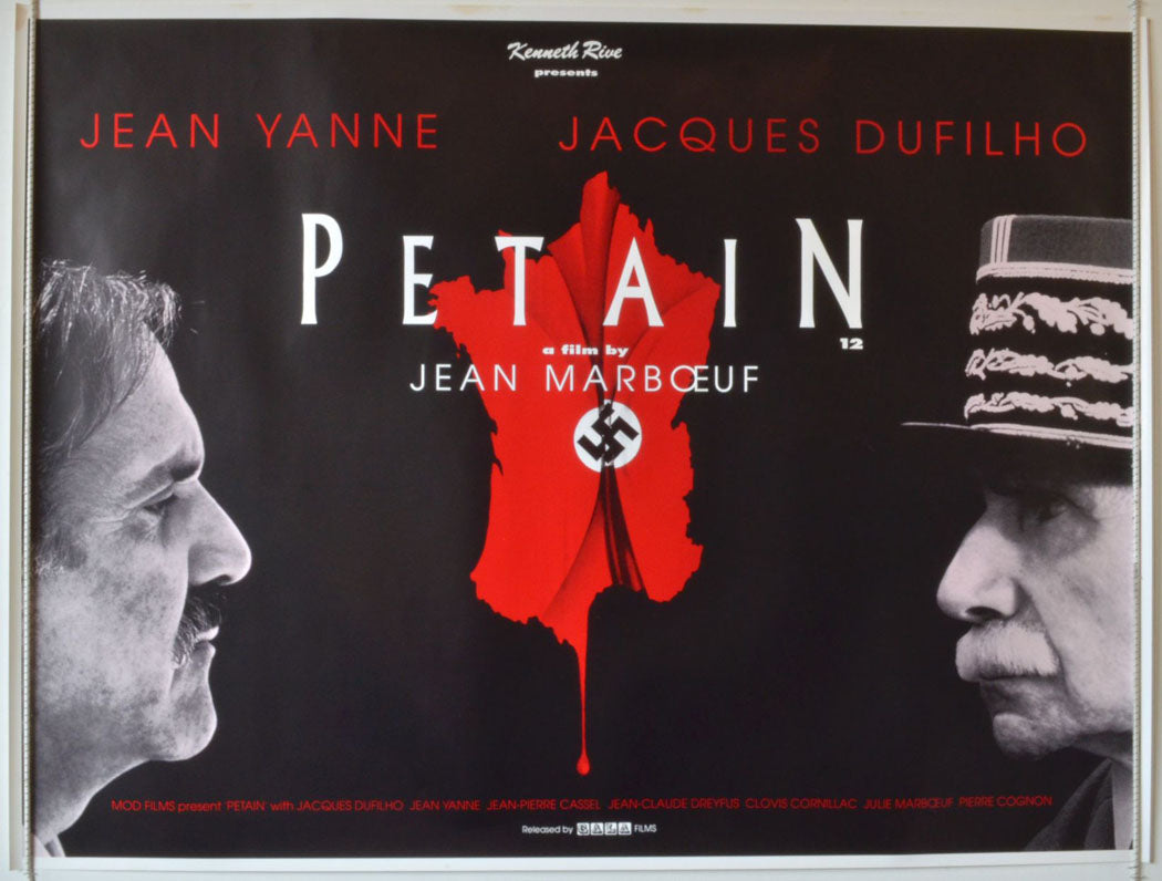 Petain  Original British Quad Poster - Movie Poster