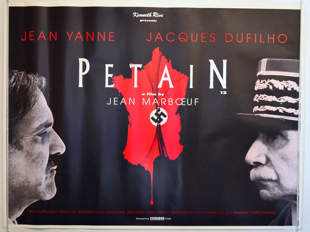 Petain Original British Quad Poster - Movie Poster