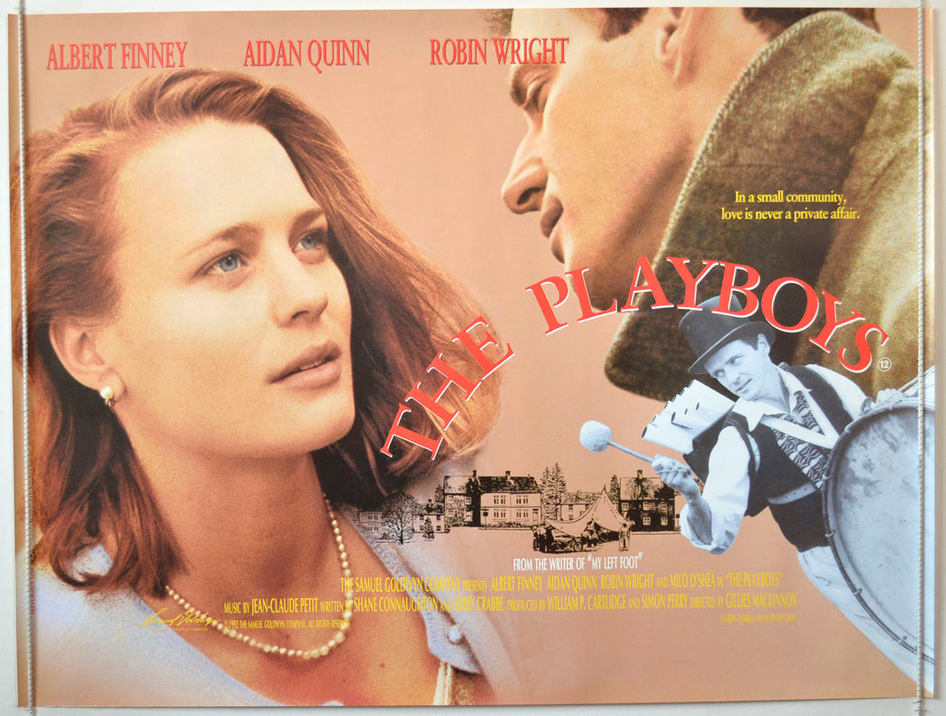 The Playboys Original British Quad Poster - Movie Poster