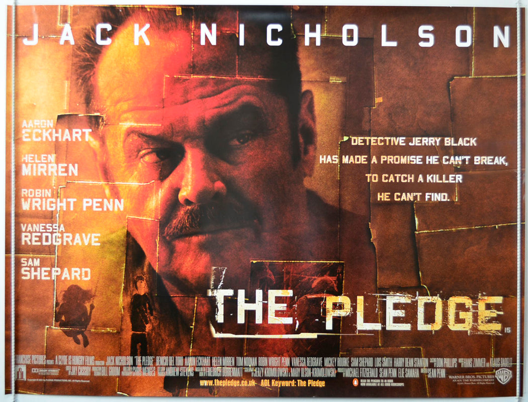 The Pledge Original British Quad Poster - Movie Poster