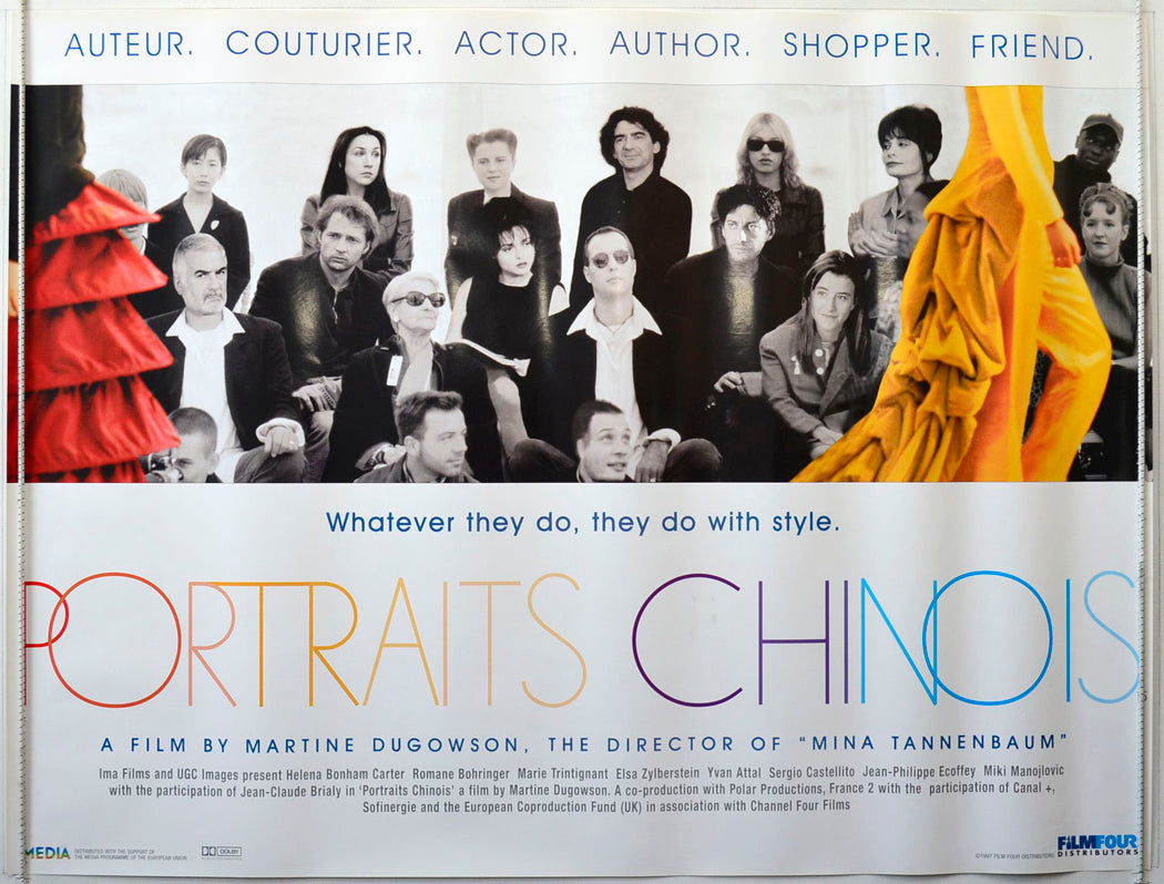 Portraits Chinois Original British Quad Poster - Movie Poster