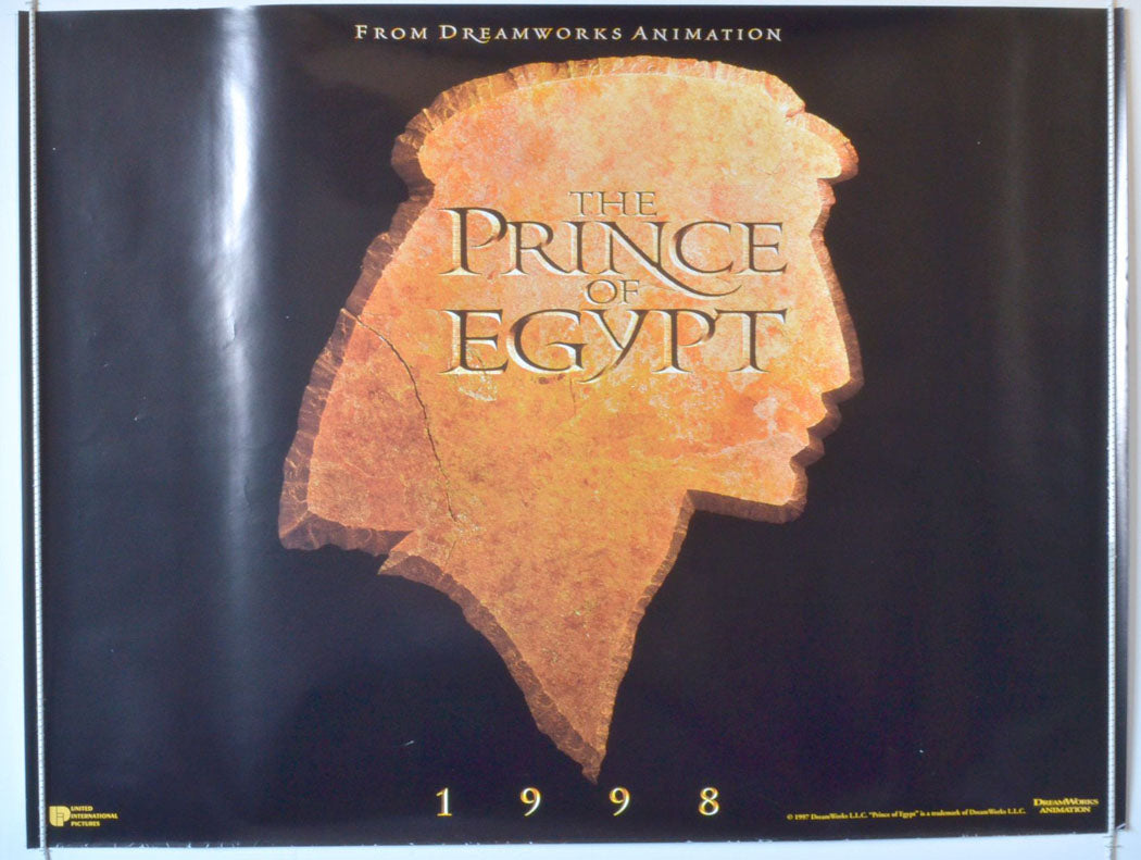 The Prince Of Egypt  Original British Quad Poster - Movie Poster