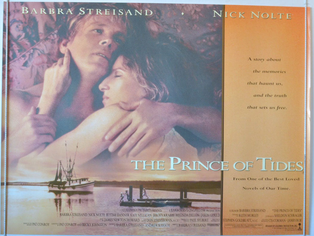 The Prince Of Tides  Original British Quad Poster - Movie Poster