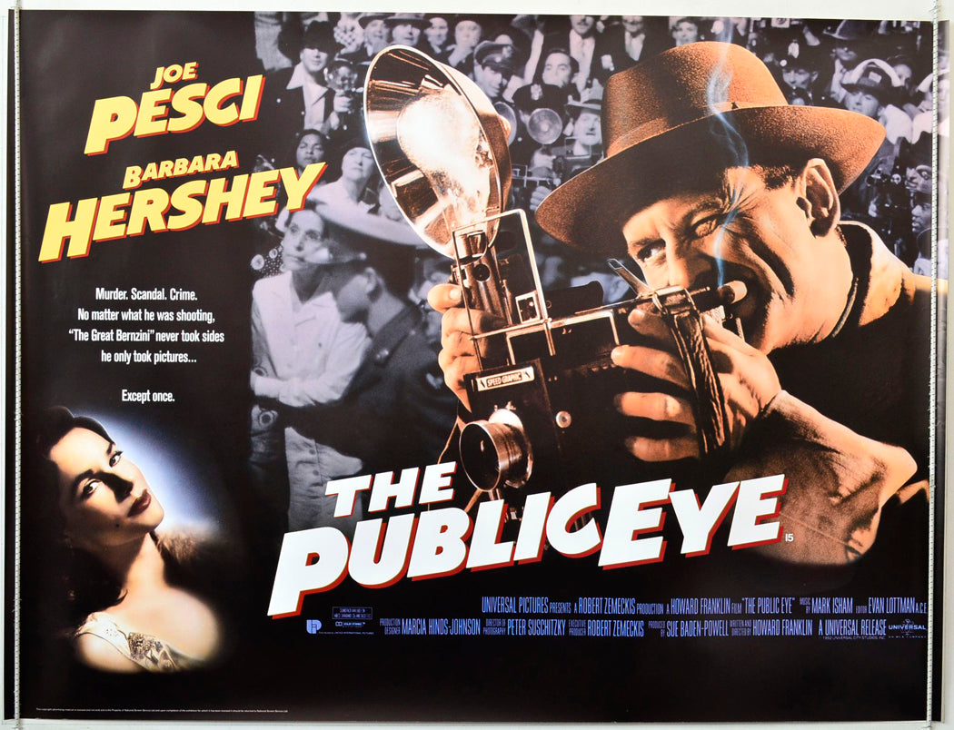 The Public Eye Original British Quad Poster - Movie Poster