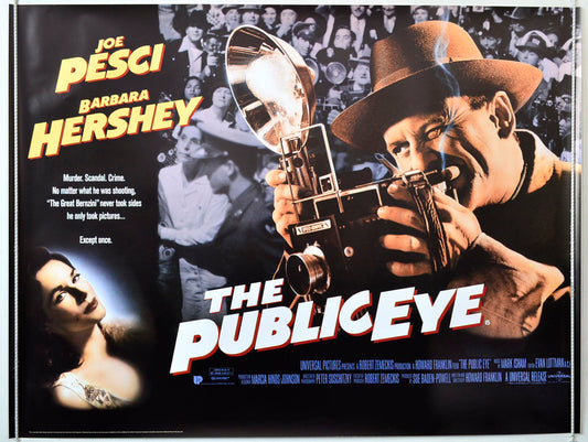 The Public Eye Original British Quad Poster - Movie Poster