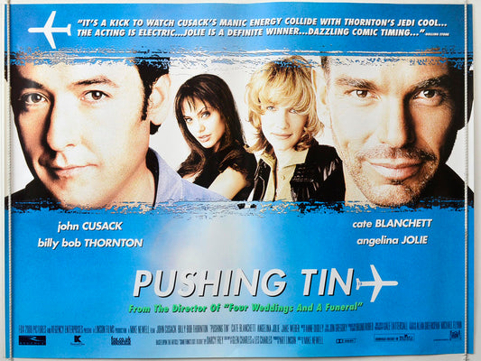 Pushing Tin Original British Quad Poster - Movie Poster