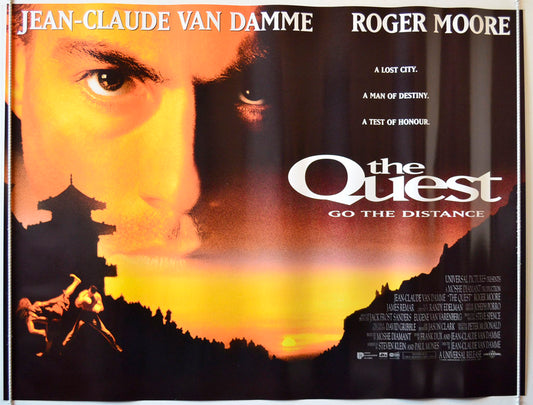 The Quest Original British Quad Poster - Movie Poster