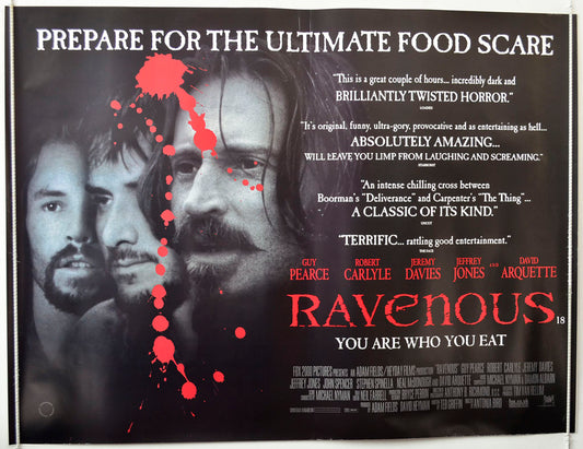 Ravenous Original British Quad Poster - Movie Poster