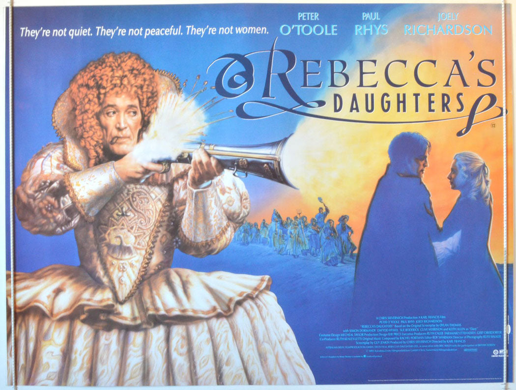 Rebecca's Daughters  Original British Quad Poster - Movie Poster