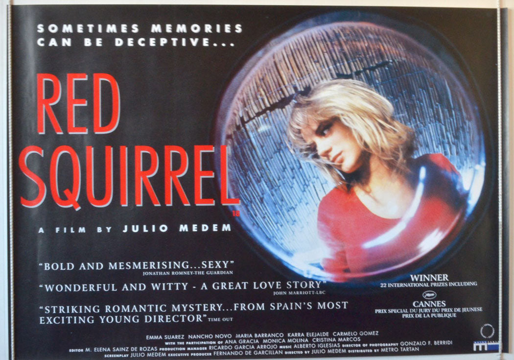 The Red Squirrel   (a.k.a La ardilla roja)  Original British Quad Poster - Movie Poster