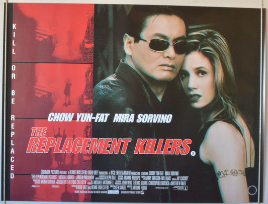 The Replacement Killers  Original British Quad Poster - Movie Poster