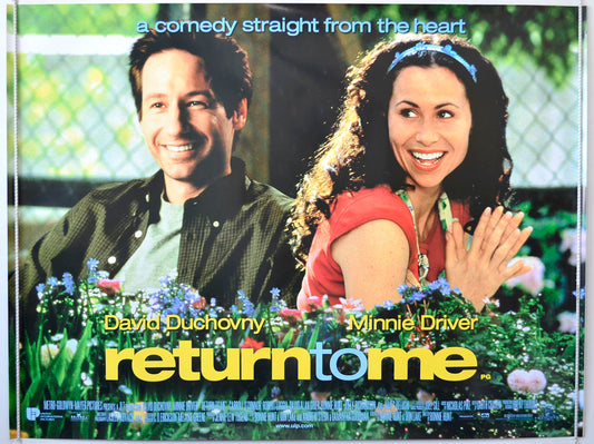 Return To Me   Original British Quad Poster - Movie Poster