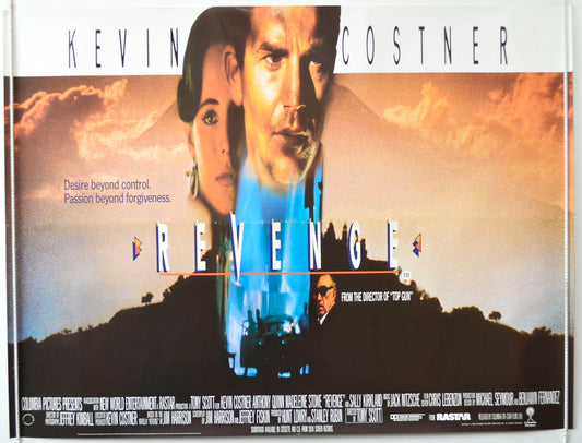 Revenge Original British Quad Poster - Movie Poster