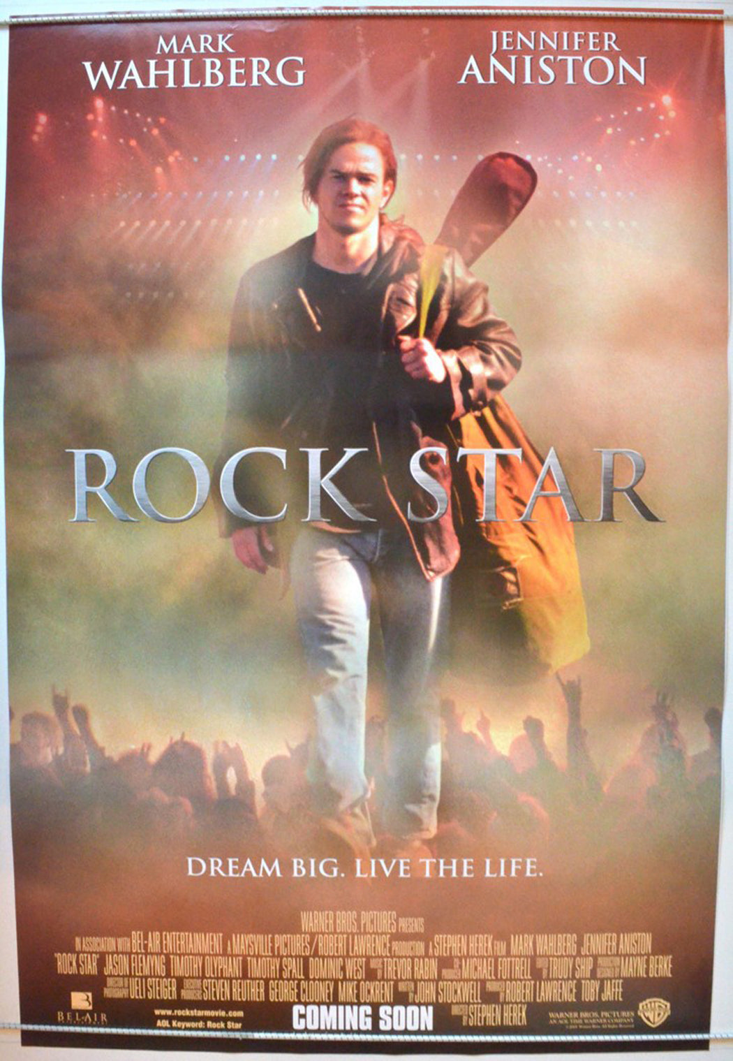 Rock Star   Original One Sheet Poster - Movie Poster