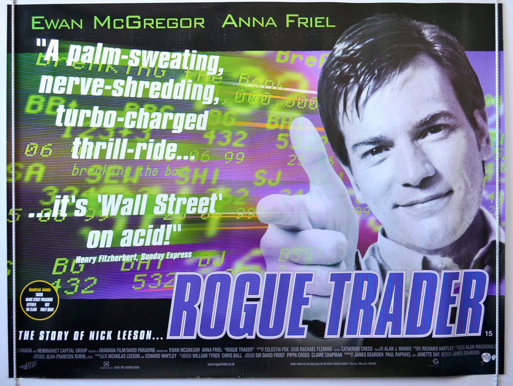 Rogue Trader   Original British Quad Poster - Movie Poster