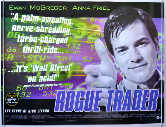 Rogue Trader   Original British Quad Poster - Movie Poster