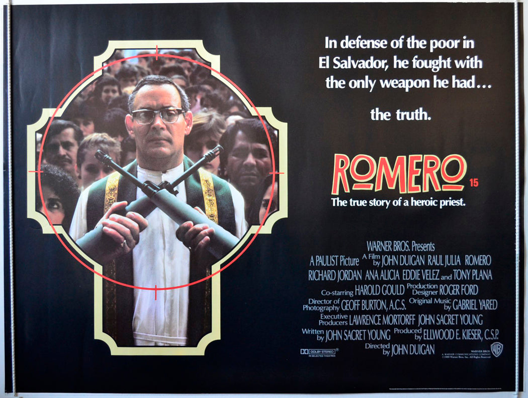 Romero   Original British Quad Poster - Movie Poster