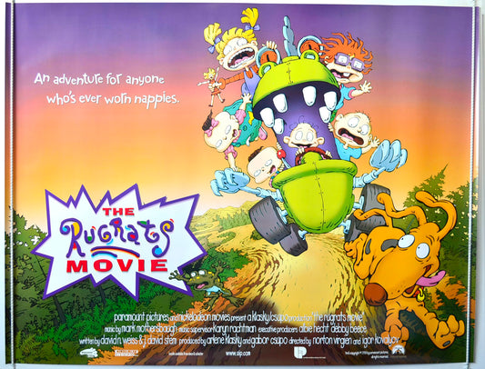 The Rugrats Movie Original British Quad Poster - Movie Poster