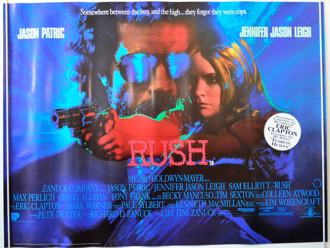 Rush Original British Quad Poster - Movie Poster