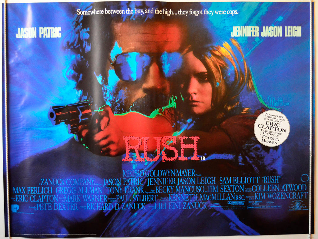 Rush Original British Quad Poster - Movie Poster